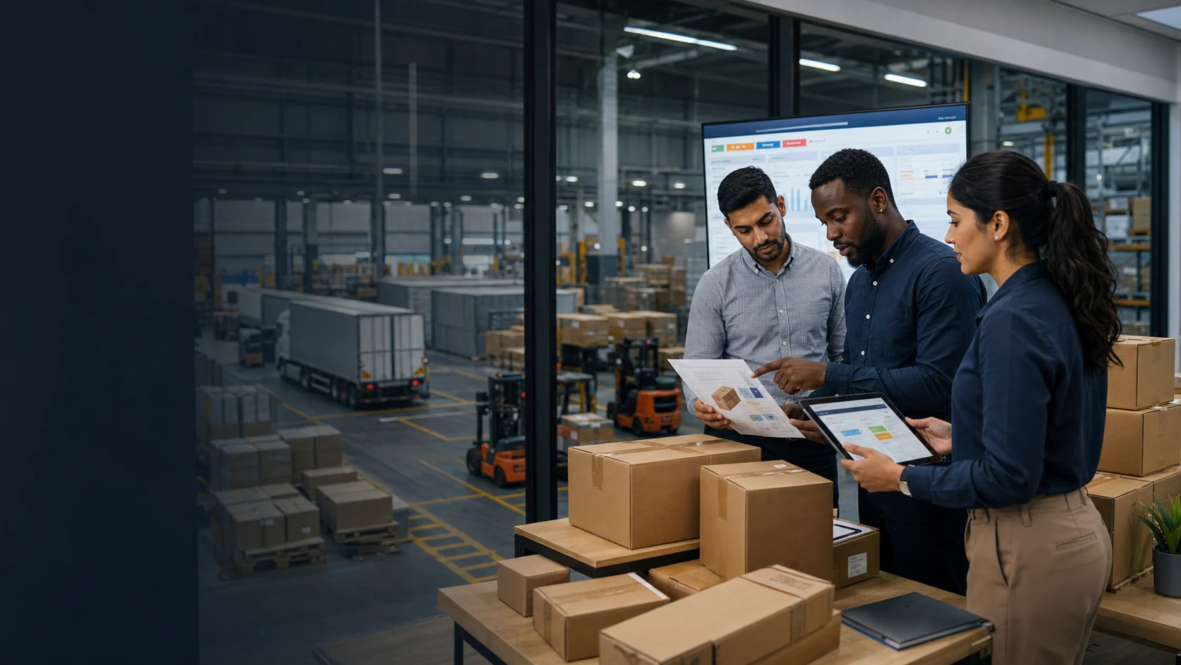 Viraya team coordinating supplier orders and shipment milestones